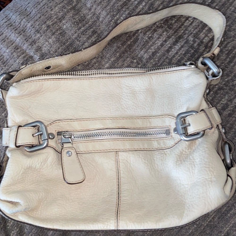 Fossil vintage leather handbag